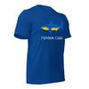 Blue Yellow Ukrainian Shark Ukraine Ucrania Ukrayina Trident Glory to The Heroes Unisex T-Shirt view 3