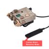 Plastic DL-A Box Laser Sightswith IR Laser + Red/Green/Blue Laser Sight + IR Light Illuminator Night Vision Flashlightwith Pressure Switchfor 20mm Rail (Green Laser DE) view 2