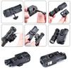 Metal CQL-1 Box Laser Sightswith IR Laser + Red/Green/Blue Laser Sightwith Pressure Switch & M300/M600 Series Flashlight Base Mountfor 20mm Rail (Blue Laser BK) view 2