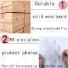 12.7x17.8cm, Medal Display Frame, Single Medal Display Case, Solid Wood Sport Medal Display Frame, Five Colors, HD Plexiglass, easy To Install, Fits all Sports Winners, Military Medal Badge Medal ( Co view 3