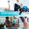 Folding Under Desk Bike Pedal Exerciser, Mini Exercise Bike with Digital LCD Display, Adjustable Pedal Resistance and Automatic Counting, Durable Construction and Foldable Design, for Seniors view 4