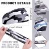 6 Pcs Athletic Sweatbands - Boys Kids Youth Sweat-Absorbing Elastic Headbands for Football (Colorful) view 2