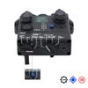Plastic DL-A Box Laser Sightswith IR Laser + Red/Green/Blue Laser Sight + Strobe/Momentary/Constant Modes Whitelight LED 160 Lumens Flashlightwith Pressure Switchfor 20mm Rail (Blue Laser BK) view 2