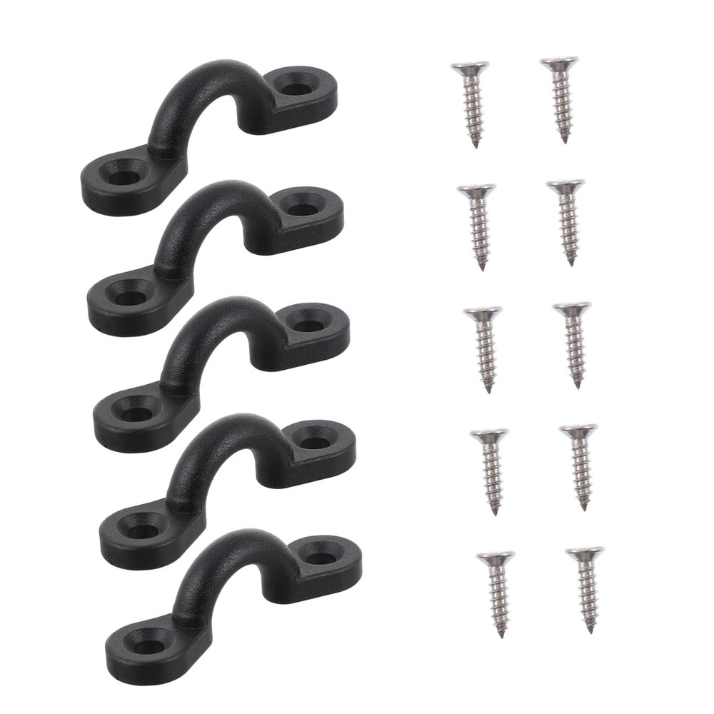 Angoily Portable Kayak Deck Straps Elastic Rope Buckle Universal Fit for Canoe Pulling Boat Accessories