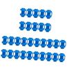 Kisangel 30pcs Trampoline Pole Caps Durable Replacement Hats Easy Install Enclosure Pole Covers for Boys and Girls Trampolines Compatible Models Secure Net Connection Accessories view 1