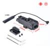 Metal CQL-1 Box Laser Sightswith IR Laser + Red/Green/Blue Laser Sightwith Pressure Switch & M300/M600 Series Flashlight Base Mountfor 20mm Rail (Red Laser BK) view 4