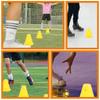 Kisangel 20pcs Colored Training Cones for Soccer Agility Practice Markers for Boys and Girls Lightweight and Portable Skating Drills for Football and Sports Training view 2