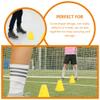 Kisangel 20pcs Colored Training Cones for Soccer Agility Practice Markers for Boys and Girls Lightweight and Portable Skating Drills for Football and Sports Training view 4