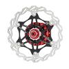 BUCKLOS 180mm Floating Disc Brake Rotor, and 2 Pairs Ceramic Bike Disc Brake Pads with Caliper Mount Adapter Gear Parts Accessories view 4