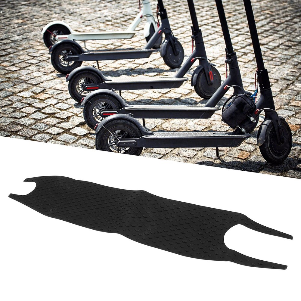 Tefola Electric Scooter Silicone Foot Pad, Electric Scooter Foot Pad Silicone Non Slip Pedal Mat Scooter Repair Accessories for ES2