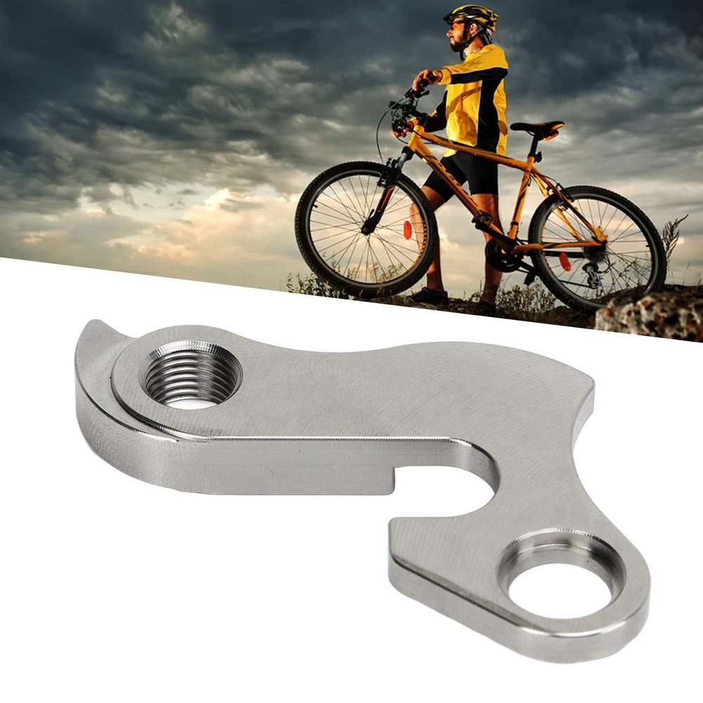 Bike Rear Derailleur Hanger, Stainless Steel Bicycle Rear Derailleur Hanger Frame Gear Tail Hook for Road Mountain Bike