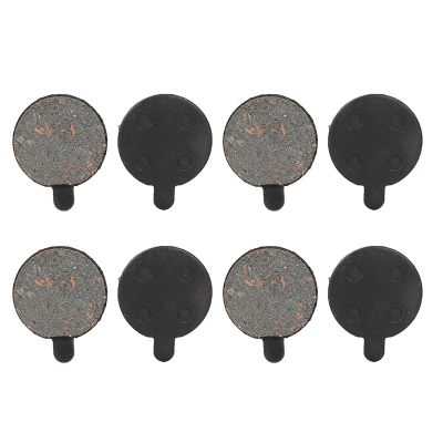 4 Pairs Disc Brake Pads, Electric Scooter Brake Pads, Bicycle Brake Pads Brake Disc Rotor, Semi Metal Brake Pads Replacement for 10in Electric Scooter