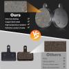 4 Pairs Disc Brake Pads, Brake Pads Brake Disc Rotor, Electric Scooter Brake Pads, Semi Metal Brake Pads Replacement for 10in Electric Scooter view 4