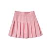 Homecoming Dress Women High Waisted Pleated Skirts with Shorts Pink Golf Outfit Athletic Cheer Skater Skirts for Girls Size XL view 3