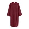 goprety Unisex Matte Choir Robes Graduation Gown Judge Costume Baptismal Robes for Adults view 1