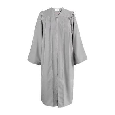 goprety Unisex Matte Choir Robes Graduation Gown Judge Costume Baptismal Robes for Adults