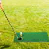BESPORTBLE 1set Indoor Golf Hitting Mat Artificial Turf Practice Pad for Beginners Professionals Sbr Material Portable Tee for view 4