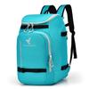 Ski Boot Bag, 50L Ski Boot Travel Backpack, Waterproof Ski and Snowboard Boots, Skiing and Snowboarding Travel Luggage for Ski Helmet, Goggles, Snowboard, Gloves & Accessories (Lake Blue) view 1