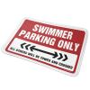 CakJuice Porch Rugs Outdoor Swimmer Parking Only Rug Front Door Rug Outdoor Fall Outdoor Doormat (Size : 50X80CM) view 2