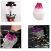 ZEZEFUFU 50 Pack Outdoor Camping Gas Lamp Lantern Mantles Pressure Lantern Mantle 100mm view 3