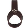 YYKSYDPT Men Medieval Scabbard Belt Accessories Renaissance Knight Leather Medieval Sword Holder Viking Costume LARP Accessories (Brown) view 2