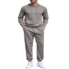 COOFANDY Men's Tracksuits 2 Pieces Waffle Hoodies Sweatsuit Sets Sports Jogging Suit Set view 1