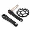 NaLsa Crank Arm Set GOLDIX-RD Square Taper Mountain Bike Crankset 110mm,127mm,140mm,150mm,155mm,160mm (Color : 28T, Size : 150mm) view 2