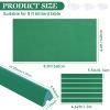 Mixweer Billiard Cloth for 8 ft Pool Table Pre Cut Felt with 6 Cloth Strips and 6 Pool Table Rubber Bumpers for Bars, Clubs, Hotels Replacement(Green) view 2