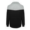 SHAOBGE Zip Sweatshirts for Women Womens Casual Solid Contrast Long Sleeve Zipper Coat Pocket Fleece Hoodie Women Zip (Black, L) view 3
