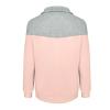 SHAOBGE Zip Sweatshirts for Women Womens Casual Solid Contrast Long Sleeve Zipper Coat Pocket Fleece Hoodie Women Zip (Pink, M) view 2