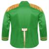 Agoky Mens Hippie Music Star 1960s Xmas SGT Sergeant Pepper Jacket Halloween Costumes Green Small view 4
