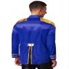 Agoky Mens Hippie Music Star 1960s Xmas SGT Sergeant Pepper Jacket Halloween Costumes Royal Blue X-Large view 2