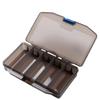 Fishing Tool Box Gun Color Clear Road 5 Git Multipurpose Lure Box Storage 17.5 * 8.5 * 3cm view 1