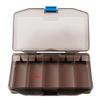 Fishing Tool Box Gun Color Clear Road 5 Git Multipurpose Lure Box Storage 17.5 * 8.5 * 3cm view 2