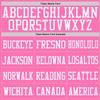 Custom Football Jersey for Men Women Youth, Pink and Pink White, Athletic Sports Shirt Personalized Stitched Printed Name Number view 2