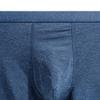 Men's Ice Silk Seamless Convex Underwear Comfortable Breathable 3D Underpants Mid-Waist Solid Boxer Briefs (Blue 3pc,X-Large) view 4