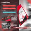 Spatium Inflatable Windsurf Board with Sail 5.0m Windsurfing Board and Sail for Newbie Friendly Windsurfer Color Red view 3