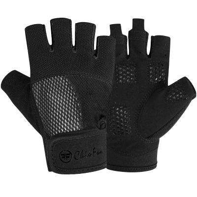 ChinFun Kayaking Gloves 3/4 Finger - Provide Cushioning and Protection, with Resistant Palm and Grip, Easy to Take on and Off, Perfect for Diving, Sailing, Kayaking - Men, Women, Youth