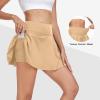 GGOV Womens Flowy Tennis Golf Skirts Built in Shorts Active Athletic Exercise Sports Workout Wear Skirts Skorts for Women view 3