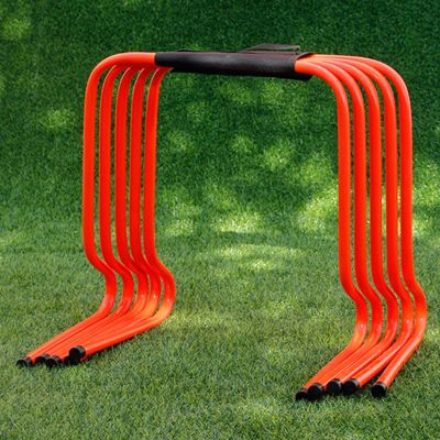 5 Pack Hurdle Set for Agility Speed Training, Athletes Jumping & Speed Training Fitness Equipment, for Obstacle Courses, PE Classes, Soccer, Track & Field ( Color : Orange , Size : Height 60cm/23.6inc
