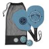 Life is Good Pickleball Starter Set - Includes 2 Wood Pickleball Paddles, 2 Regulation-Size Pickleball Balls and Pickleball Bag for Carrying Pickle Ball Equipment - Compass view 1