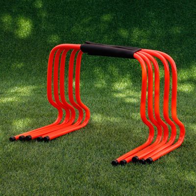 5 Pack Hurdle Set for Agility Speed Training, Athletes Jumping & Speed Training Fitness Equipment, for Obstacle Courses, PE Classes, Soccer, Track & Field ( Color : Orange , Size : Height 40cm/15.7inc