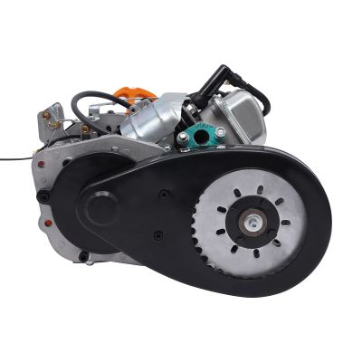 100CC Motorized Bicycle Kit, 4 Stroke Bike Engine Kit, Air-Cooled Motor Chain, Gas Petrol Motorized Bike Scooter 3HP Engine (with Belt)