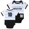 Cnins Unique Baby Soccer Jerseys #10 Argentina Toddler Soccer Shirt Outfit for Boys & Girls Football Training (CN-ATS,12-18M) view 1