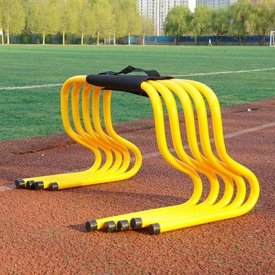 YXXSDP Agility Speed Training Hurdles for Athletes, Multicolor Portable Obstacle Training Sports Practice Equipment, High School Middle School Use (Color : Yellow, Size : Height 30cm/11.8inch)