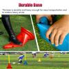 RENLXFI Professional Soccer Training Poles Kit, Flexible Training Cones and Agility Poles, Multi-Sports Practice Equipment for Kids Pets Adult, 5pc Set (Size : 180cm/70.9in) view 4