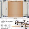 UPGENT Folding Camping Cot for Adults, Camp Cot with Pillow, Oversized Sleeping Cot with Mattress, Cot Bed for Tent Outdoor Hiking Travel Beach Office Nap, Heavy Duty Guest Bed view 2