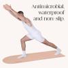 Bala Yoga Mat for Home Gym, 8mm (Sand) - Non Slip Exercise Mat for Home Workout, Stretching, Pilates, Aerobics & Floor & Fitness Work Out - Indoor Exercising Mat view 3