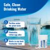 Complete Boat & RV Drinking Water Kit - 100 Aquatabs Water Purification Tablets + 50 Chlorine Test Strips + Water Flow Meter - for Boat & RV Tanks - by Aquamarine Water Solutions view 2