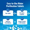 Complete Boat & RV Drinking Water Kit - 100 Aquatabs Water Purification Tablets + 50 Chlorine Test Strips + Water Flow Meter - for Boat & RV Tanks - by Aquamarine Water Solutions view 4